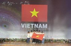Presidente vietnamita aplaude a alumnos premiados en Olimpiadas Internacionales 