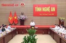Premier vietnamita destaca potenciales sustanciales de desarrollo de Nghe An