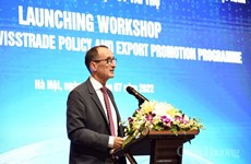 Suiza apoya promoción de exportaciones de Vietnam 