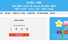 Decenas de miles personas asisten al concurso sobre relaciones entre Vietnam y Laos