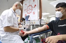 Festival de donación de sangre en marcha en Hanoi