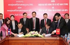 Relación sincera y unida entre la VNA y su similar laosiana KPL