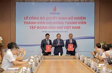 Designan dos nuevos miembros en Consejo de PetroVietnam