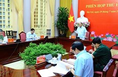 Presidente vietnamita dirige reunión del Consejo de Defensa y Seguridad Nacional