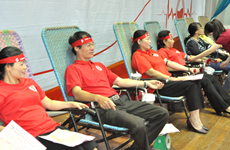 Impresionante logro de programa de donación de sangre en Vietnam 