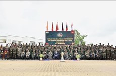 Comienzan Vietnam e India ejercicios de mantenimiento de paz 