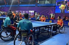 Tenis de mesa vietnamita apunta alto en Juegos Paralímpicos de ASEAN 2022
