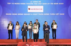 Vietnam anuncia lista de 10 bancos nacionales más prestigiosos 
