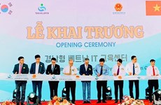 Inauguran Centro de Educación Inteligente bajo cooperación entre Vietnam y Corea del Sur