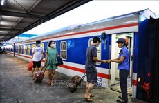 Agregarán trenes en ruta ferroviaria de Hanoi con provincia de Lao Cai 