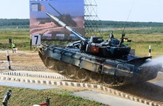 Army Games 2022: Equipo de tanque de Vietnam derriba cuatro de cinco objetivos 
