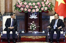 Presidente vietnamita recibe a fiscal general de Laos