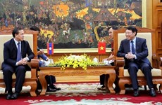 Bac Giang intensifica cooperación con localidades laosianas