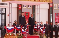 Ministro de Seguridad Pública de Vietnam se reúne con dirigentes de Laos