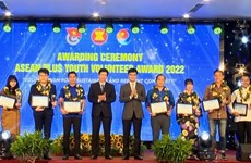 Entregan Premio abierto de Jóvenes Voluntarios de ASEAN 2022