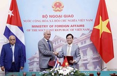 Cancillerías de Vietnam y Cuba efectúan VII reunión de consultas políticas 