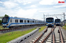 Ponen a prueba un tren de línea de metro Ben Thanh – Suoi Tien 