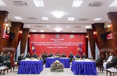 Vietnam, Laos y Camboya fortalecen cooperación en defensa
