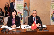 Participa Vietnam en reunión parlamentaria Asia-Pacífico sobre objetivos SDG en Pakistán 
