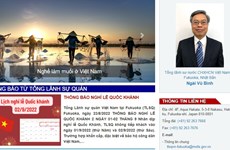 Consulado General de Vietnam en Japón lanza nuevo sitio web