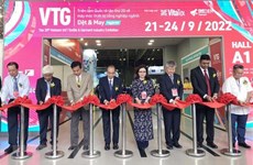 Inauguran en Ciudad Ho Chi Minh exposiciones de confecciones textiles 