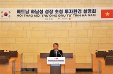 Promueven inversión surcoreana en provincia vietnamita 