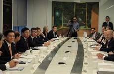 Viceprimer ministro vietnamita se reúne con comunidad empresarial estadounidense