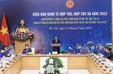 Premier vietnamita aboga por tranformación digital en desarrollo económico cooperativo