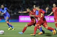 Vietnam lidera torneo internacional amistoso de fútbol 2022