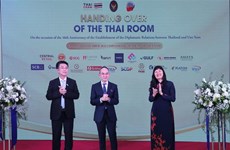 Inauguran "Sala Tailandesa" en Academia Diplomática de Vietnam