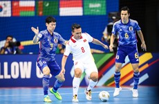 Vietnam avanza a cuartos de final de Copa de Fútbol sala de Asia 2022