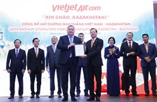Vietjet abre vuelos directos entre Vietnam y Kazajstán