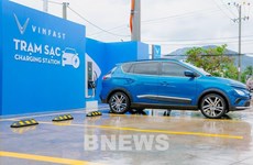 VinFast y Petrolimex lanzan servicio de carga de vehículos eléctricos