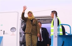 Presidenta de Singapur inicia visita de Estado a Vietnam