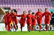 Selección femenina de fútbol de Vietnam ocupa el puesto 34 del mundo