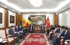 Vietnam y Comunidad francófona de Bélgica por reforzar cooperación deportiva