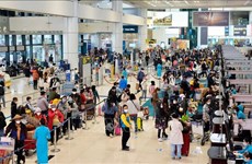Aeropuertos vietnamitas se esperan que atiendan a 100 millones de pasajeros este año