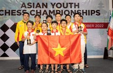 Vietnam logra primer lugar en Campeonato Asiático de Ajedrez Juvenil