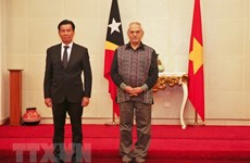 Embajador vietnamita presenta cartas credenciales en Timor Leste