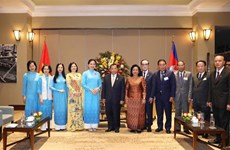 Dirigentes camboyanos desean impulsar cooperación con Vietnam 