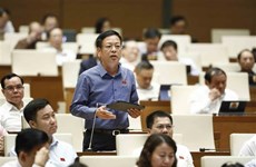 Asamblea Nacional de Vietnam continúa debates sobre proyectos legales