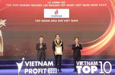 PVN mantiene liderazgo en lista de 500 empresas más rentables de Vietnam