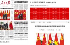 Prensa china destaca visita del máximo dirigente partidista de Vietnam