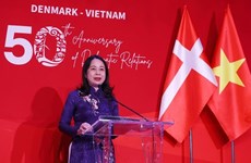 Vietnam y Dinamarca celebran aniversario 50 de relaciones diplomáticas
