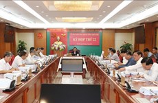 Comisión de Inspección del Comité Central del PCV celebra su 22 período de sesiones