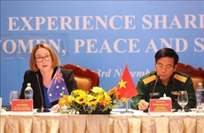 Vietnam y Australia por promover participación de mujeres en mantenimiento de paz