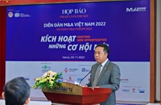 Efectuarán Foro de fusiones y adquisiciones de empresas de Vietnam de 2022