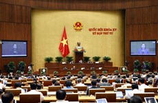 Parlamento vietnamita concluye decimoquinta jornada de trabajo del cuarto periodo de sesiones