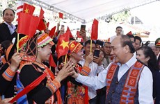 Presidente vietnamita asiste al Festival de Gran Unidad Nacional