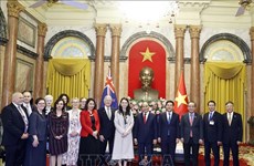 Presidente vietnamita sostiene conversación con primera ministra de Nueva Zelanda